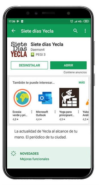 Nueva app Siete Días Yecla